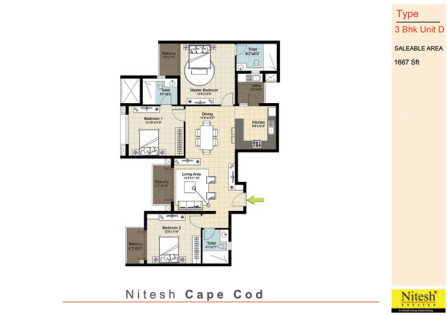 Nitesh cape cod -Stylish flats in Bellandur