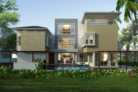 Nitesh Fisher island - luxury villas in Goa
