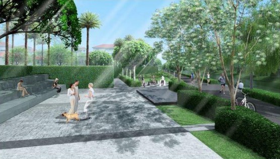 Jogging Track at Nitesh Napa Valley