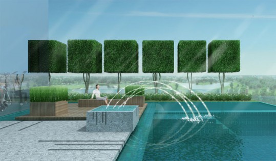 Swimming Pool at Nitesh Park Avenue