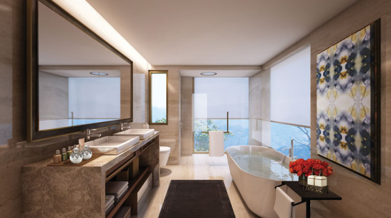 NITESH Logos Bathroom - apartments in MG road