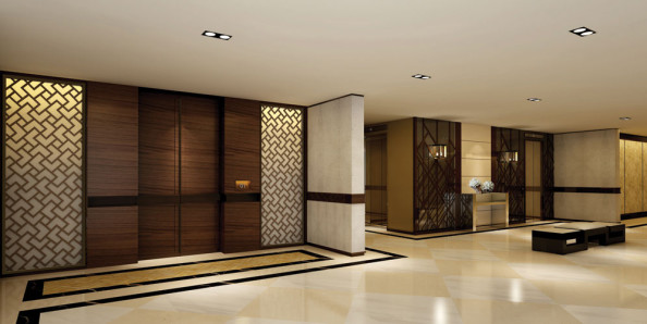 NITESH Logos Lobby-apartments in MG road