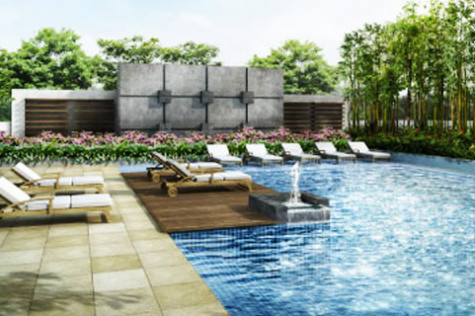 NITESH Logos Pool-apartments in MG road