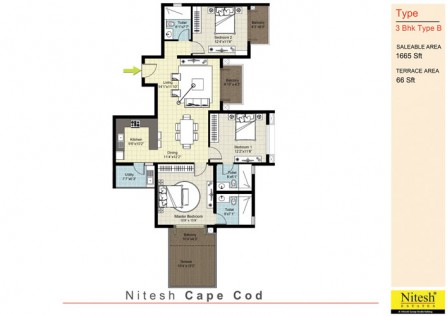 Nitesh cape cod -Apartments in outer ring road