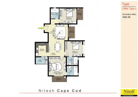 Nitesh cape cod -Flats in east bangalore