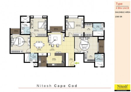 Nitesh cape cod -Apartments in bellandur by Nitesh Land